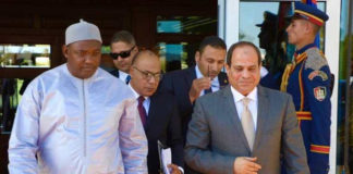 President Barrow Discusses Agriculture, Tourism, SSR With Egypt President