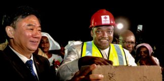 President Barrow Lays 81 Million Dollar Infrastructural Project