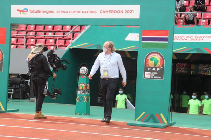 Gambia’s Head Coach Tom Saintfiet